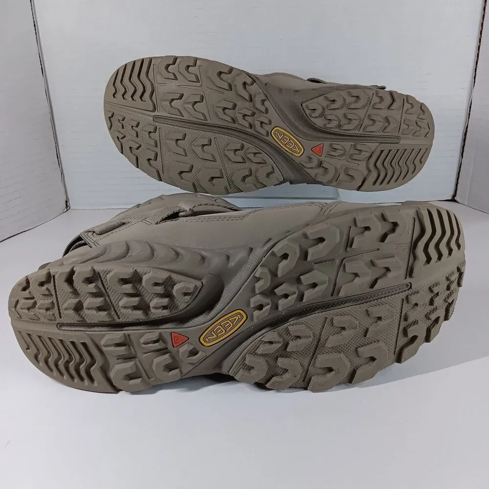Keen Hoodzera ll Waterproof Men Size 10 Boots Outdoors Hiki Utility Khaki Winter